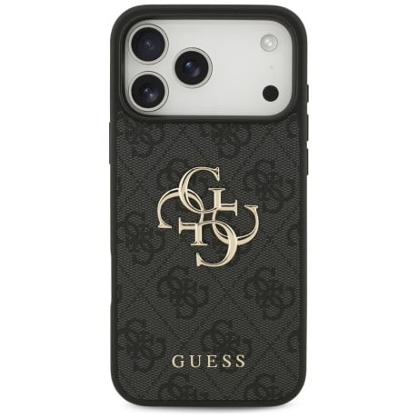 Оригинальный чехол Guess 4G Big Logo на iPhone 17 Pro Max - Black