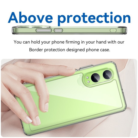 Протиударний чохол Colorful Acrylic Series для OnePlus Nord CE4 Lite - прозорий