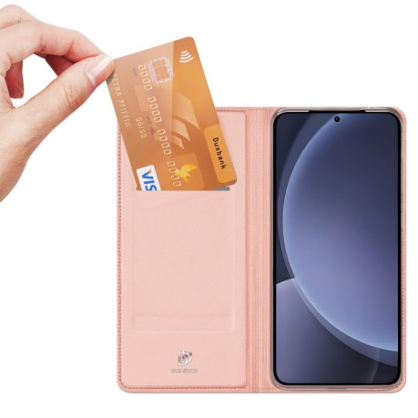 Чохол-книжка DUX DUCIS Skin Pro Series  для Samsung Galaxy S25+ 5G - рожевий