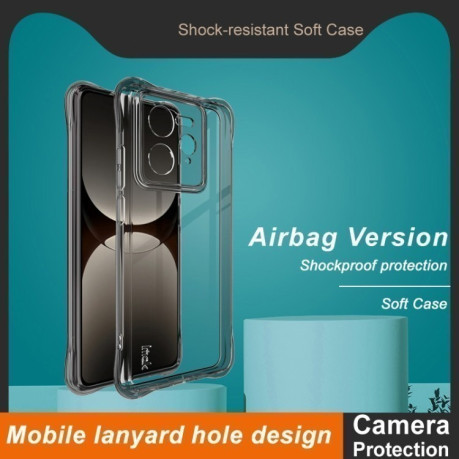 Чехол imak Shockproof Airbag для Realme GT7 Pro 5G - черный