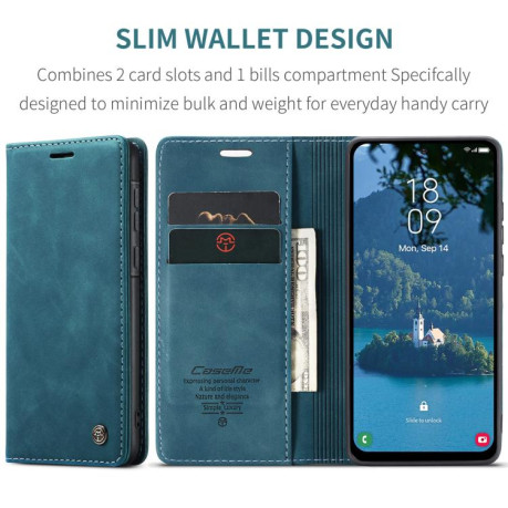 Чехол-книжка CaseMe-013 Multifunctional на Samsung Galaxy A56 - синий