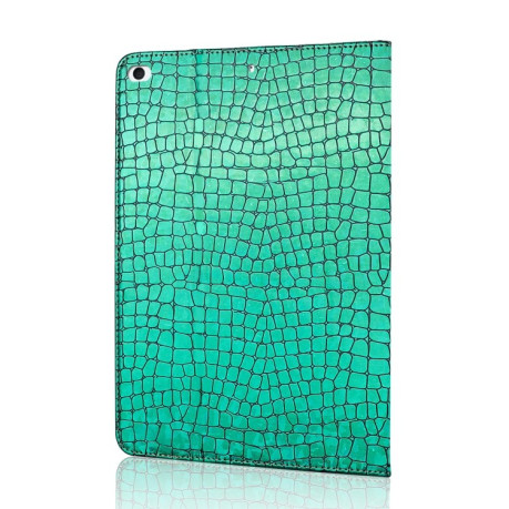 Чехол-книжка Glitter Stitching Crocodile для iPad Mini 4 / 3 / 2 / 1 - зеленый