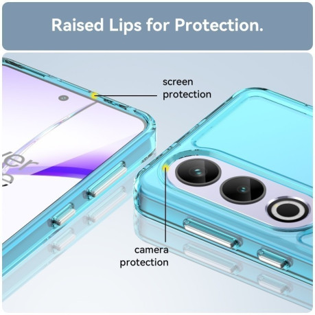 Противоударный чехол Candy Series для OnePlus Ace 3V - синий