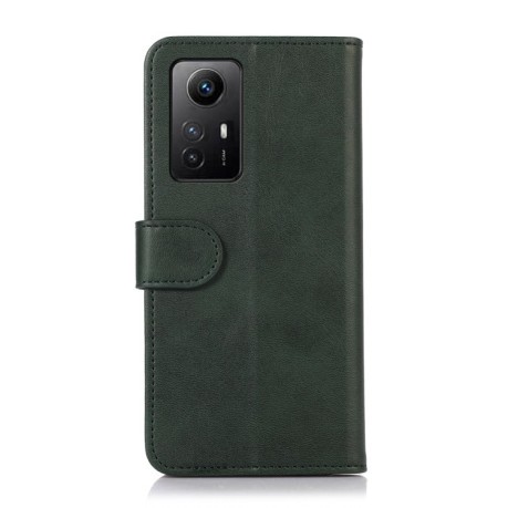 Чехол-книжка Cow Texture Leather для Xiaomi Redmi Note 12S 4G - зеленый