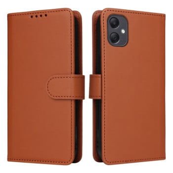 Чохол-книжка BETOPNICE BN-005 2 in 1 Detachable Imitate Genuine Leather Samsung Galaxy A05 - коричневий