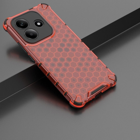 Протиударний чохол Honeycomb на Xiaomi Redmi Note 14 5G - червоний