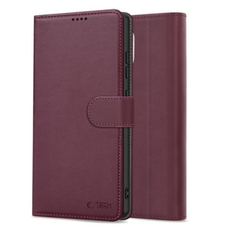 Чехол-книжка Tech-Protect Wallet для Samsung Galaxy A56 5G - Burgundy