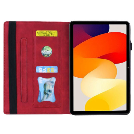 Чехол-книжка Splicing Series для Xiaomi Redmi K Pad - красный