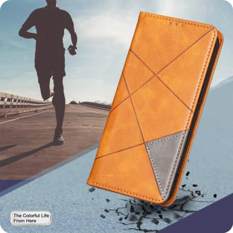 Чохол-книжка Rhombus Texture на Xiaomi Redmi A5 4G 171.7mm - жовтий