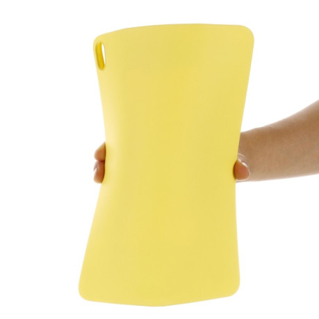Протиударний чохол Solid Color Liquid Silicone для iPad mini 6 - жовтий