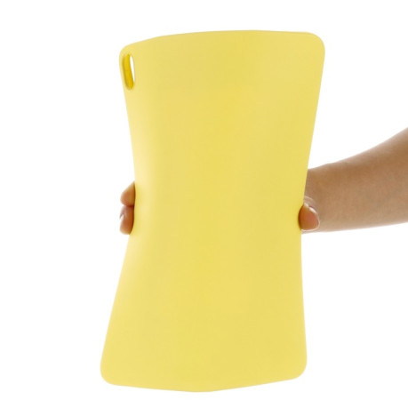 Протиударний чохол Solid Color Liquid Silicone для iPad mini 7/ mini 6 - жовтий