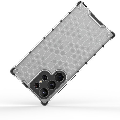 Противоударный чехол Honeycomb на Samsung Galaxy S23 Ultra 5G - зеленый