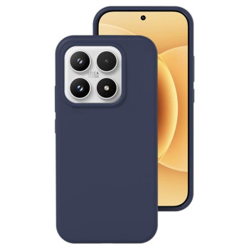 Силиконовый чехол Liquid Silicone Skin-friendly на Xiaomi 17 - синий