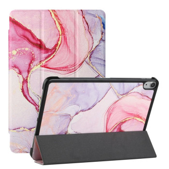 Чехол-книжка Silk Texture Colored Drawing для iPad mini 7/ mini 6 - Pink Marble