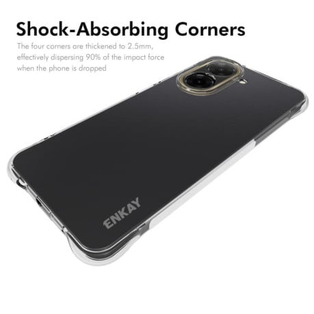 Силиконовый прозрачный чехол ENKAY Clear на Xiaomi Redmi A5 4G 171.7mm