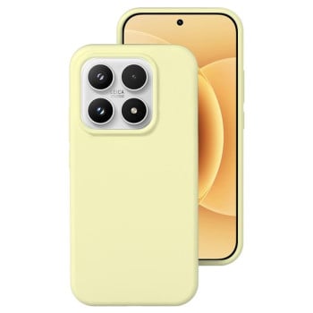 Силиконовый чехол Liquid Silicone Skin-friendly на Xiaomi 17 - желтый