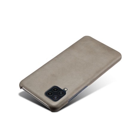 Противоударный чехол Calf Texture для Samsung Galaxy M22 - серый