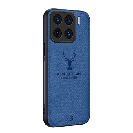 Ультратонкий чехол Deer Head Cloth Skin для Xiaomi 15 Pro 5G - синий