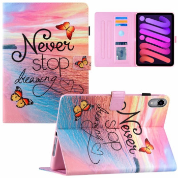 Чохол-книжка Silk Texture для iPad mini 7/ mini 6 - Dream Chasing Butterfly