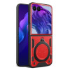 Протиударний чохол CD Texture Sliding Camshield Magnetic Holder на Motorola Razr 50 Ultra - червоний