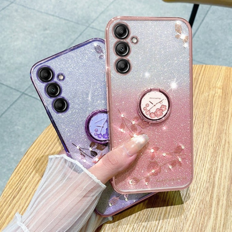 Протиударний чохол Gradient Acrylic для Samsung Galaxy S25+ 5G - синій