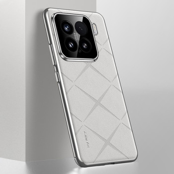 Противоударный чехол Plain Skin для Xiaomi 15 - белый