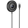 Беспроводная зарядка MagSafe Hoco CW61 Phantom magnetic with digital display для iPhone - Black