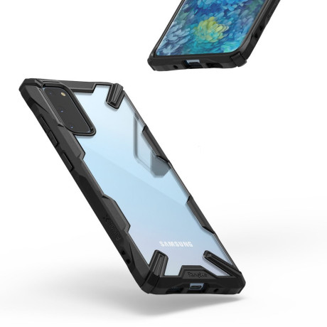 Оригінальний чохол Ringke Fusion X для Samsung Galaxy S20 black (FUSG0041)