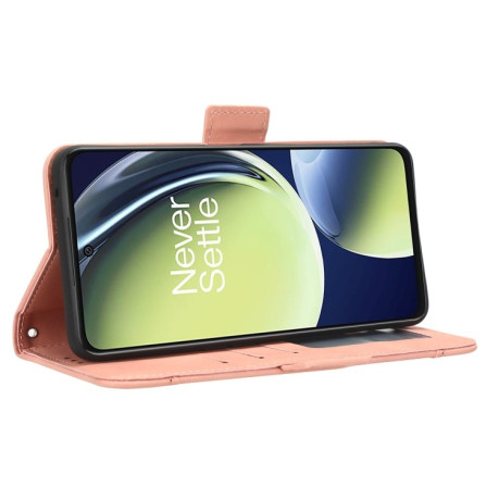 Чохол-книжка Skin Feel Calf для OnePlus Nord N30/CE 3 Lite - рожевий