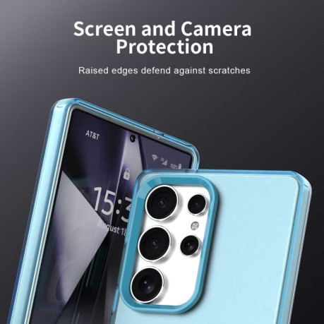 Протиударний чохол Candy Series для Samsung Galaxy S25 Ultra 5G - синій
