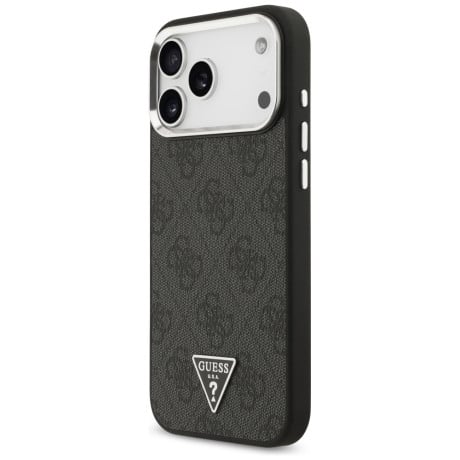 Оригинальный чехол Guess 4G Triangle Logo с MagSafe на iPhone 17 Pro Max - black