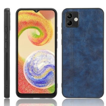 Ударозащитный чехол Sewing Cow Pattern на Samsung Galaxy A04 4G - синий