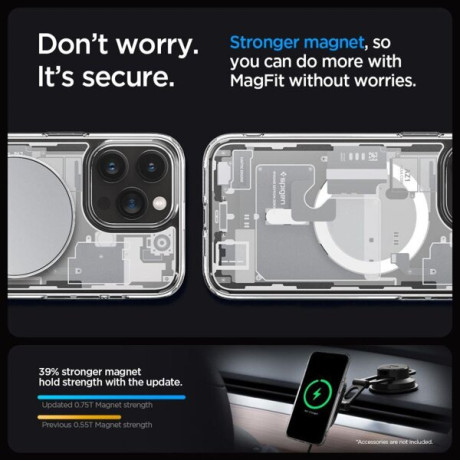 Оригинальный чехол Spigen Ultra Hybrid Mag Magsafe для iPhone 15 Pro Max - Zero One