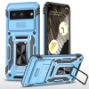 Противоударный чехол Armor Camera Shield для Google Pixel 8 - голубой
