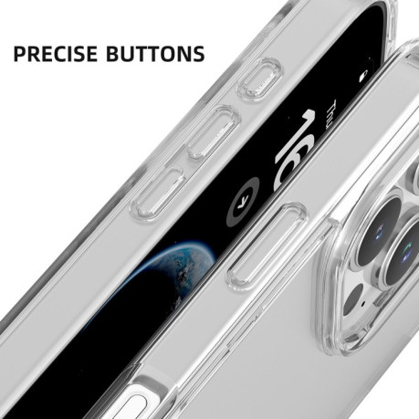 Противоударный чехол Mutural Ice Series TPU для iPhone 16 Pro Max - прозрачный