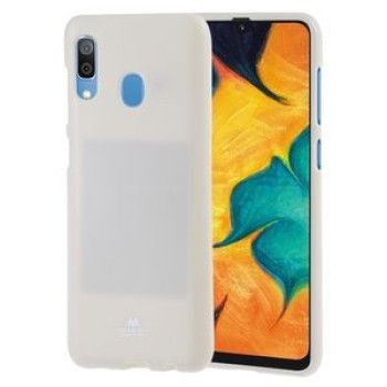 Силіконовий чохол MERCURY GOOSPERY PEARL JELLY на Samsung Galaxy A30 -білий