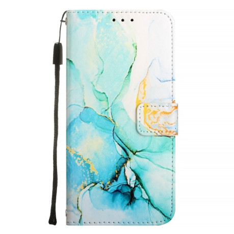 Чехол-книжка PT003 Marble Pattern на OnePlus Nord N30 SE 5G - зеленый