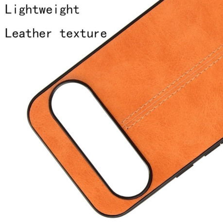Ударозащитный чехол Sewing Cow Pattern  для Google Pixel 9 Pro - оранжевый