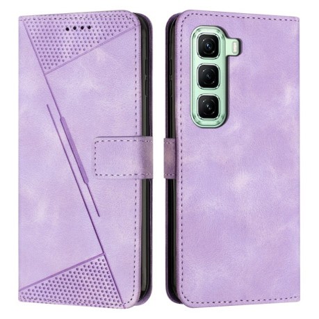 Чохол-книжка Dream Triangle Leather на Infinix Hot 50 4G - фіолетовий