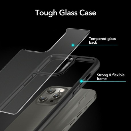 Противоударный чехол ESR Ice Shield Series для iPhone 12 Pro Max - черный