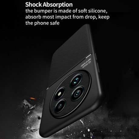 Протиударний чохол Tilt Strip Grain на Realme 13 Pro Global - чорний
