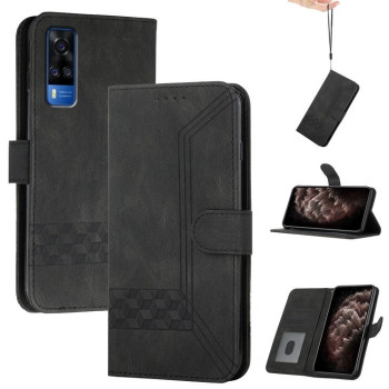 Чохол-книжка Cubic Skin Feel Flip Leather на Vivo Y53s 4G/Y51a/Y33 4G