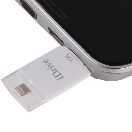 USB флешка iDrive iReader Flash Memory Stick 16GB 8 Pin для iPhone 6, 6s, iPhone 6 Plus, 6s Plus, iPhone 5, 5C, 5S