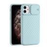 Чехол Sliding Camera на iPhone 11 - голубой