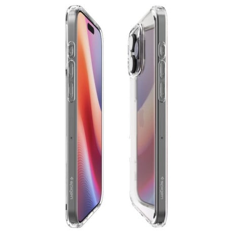 Оригінальний чохол Spigen Ultra Hybrid для iPhone 16 Pro - Clear