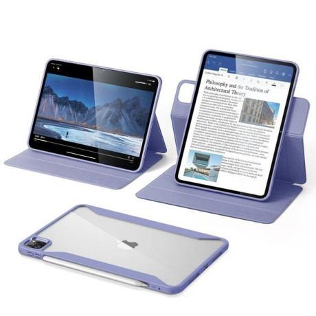 Магнитный чехол-книжка ESR Rebound Magnetic для iPad Pro 11'' 2024 - purple