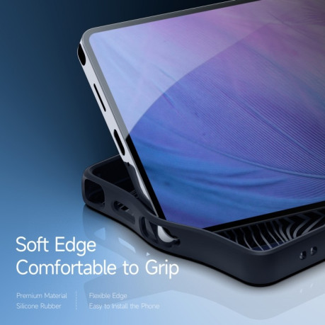 Противоударный чехол DUX DUCIS Aimo Series для Samsung Galaxy S25 Ultra 5G - черный