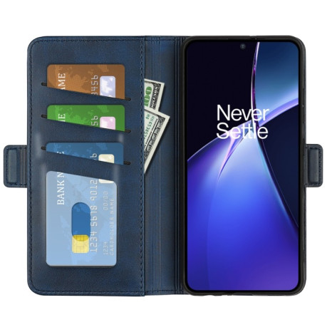 Чохол-книжка Dual-side Magnetic Buckle для OnePlus Nord CE4 Lite 5G - синій