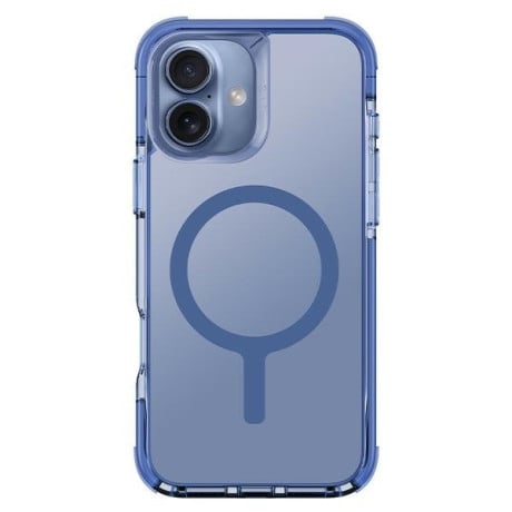 Оригинальный чехол UNIQ Combat Magclick Charging на iPhone 16 - Blue