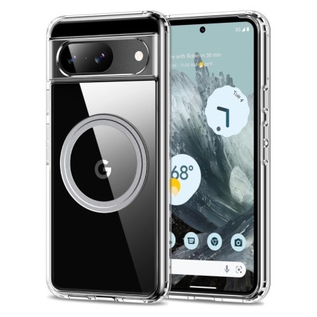 Ультратонкий чохол Transparent Frosted MagSafe для Google Pixel 8а 